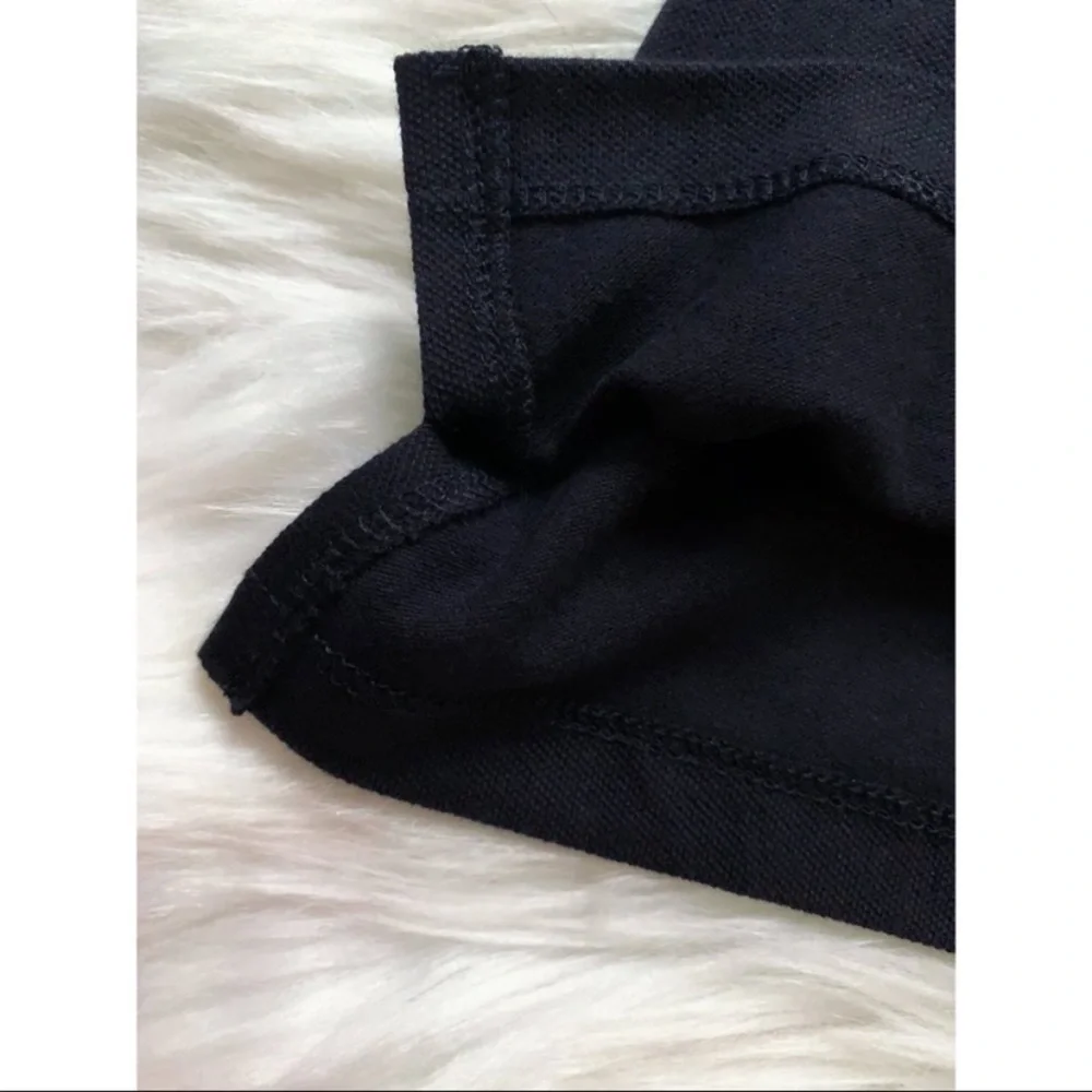 OLD NAVY Girl’s Short-Sleeve Pique Polo in Black